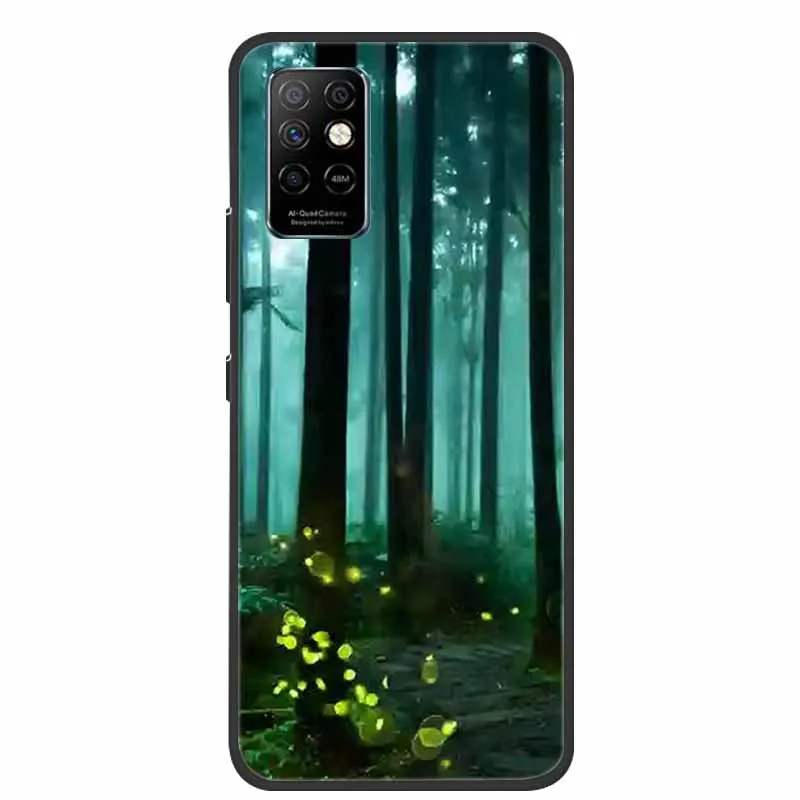 For Infinix Note 8 Cases Note 8 Fashion Soft TPU Silicone Back Cover For Infinix Note 8 Phone Case Coque Funda X683 X692 Note8