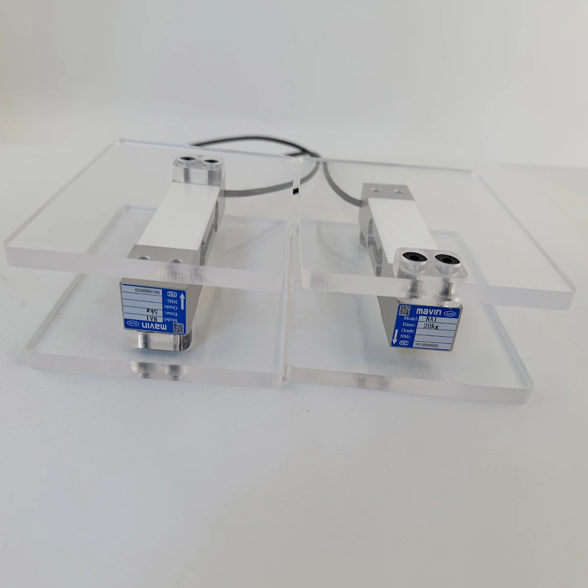 Nuovo e Conveniente Sensore di Peso Originale Mavin 2026 da 130mm a Punto Singolo (3-100kg) con Kit Staffa di Montaggio in Acrilico Spesso 8mm