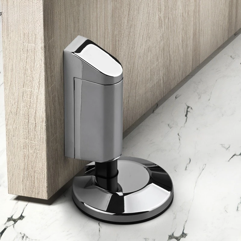 

Heavy Duty Door Stopper Mechanical Door-Stop Non-punch Sticker Furniture Door Hardware Close Prevention Door Closer Bumper Block