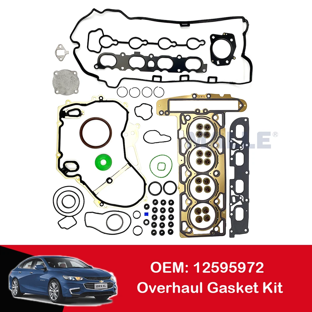 

Engine Complete Overhaul Rebuilding Gasket Kit For GM Buick New LaCrosse 2.0T LDK Cylinder Head Gasket Auto Accessories 12595972