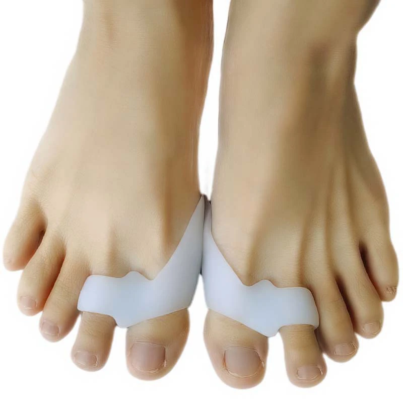 

6Pairs Silicone Hallux Valgus Guard Correction Straightener Orthopedic Hammer Toe Splitter Separators Gel Foot Care Tools