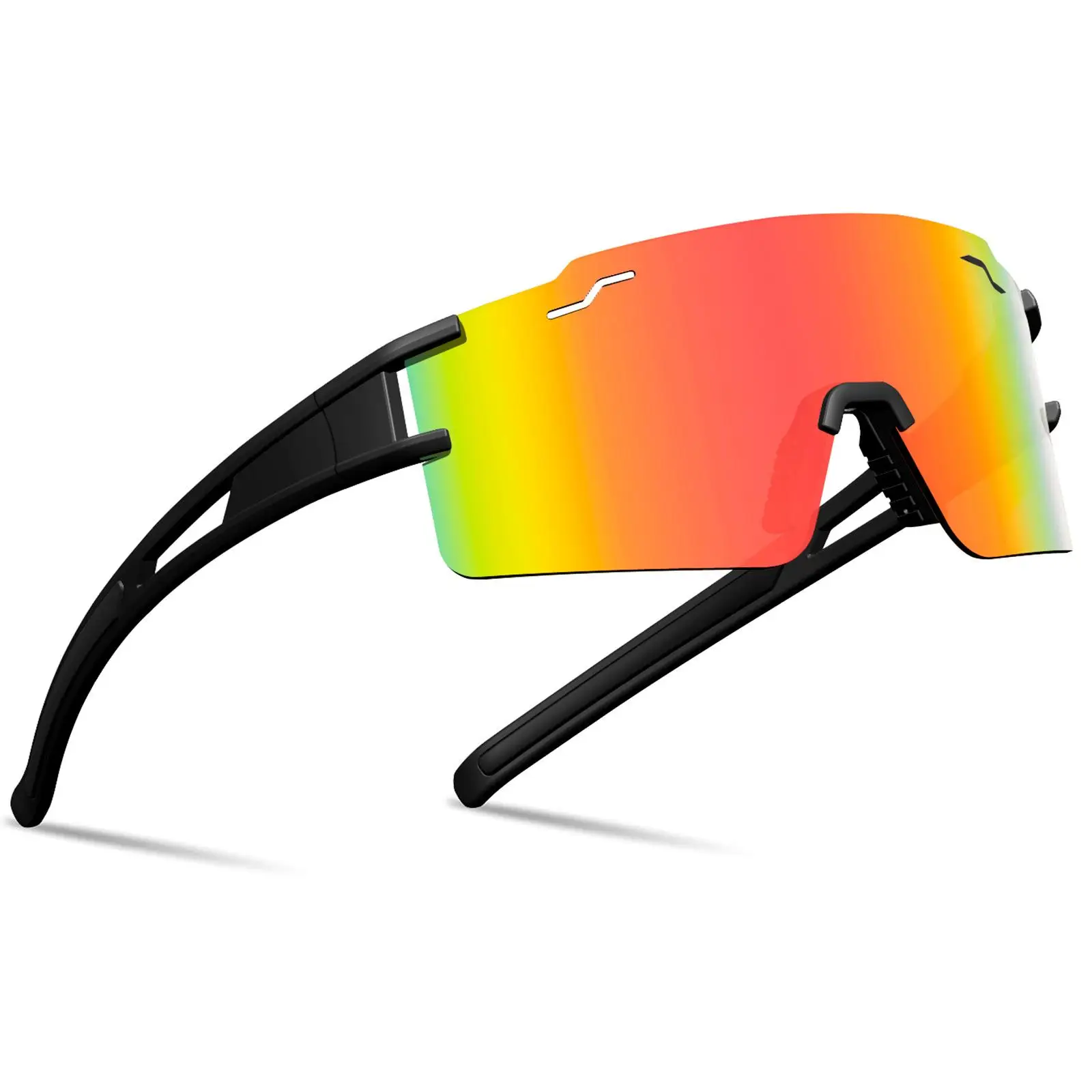 

Unisex Anti-Polarized Sports Riding Glasses for Outdoor Running Men's And Women's Windproof Half-Frame TAC Material