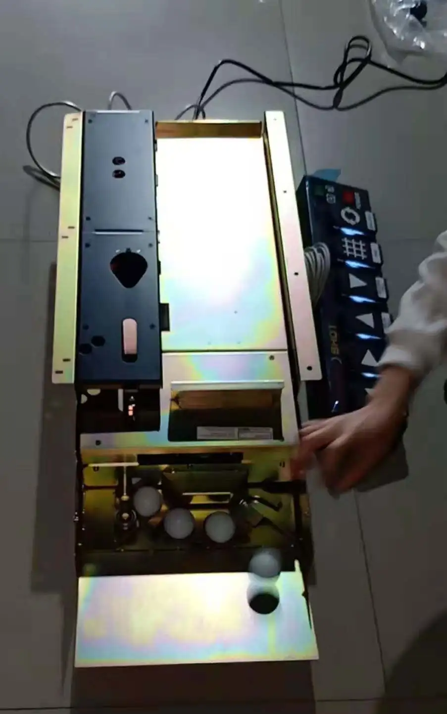 Indoor golf emulator automatic ball return machine, ball machine, fully automatic system