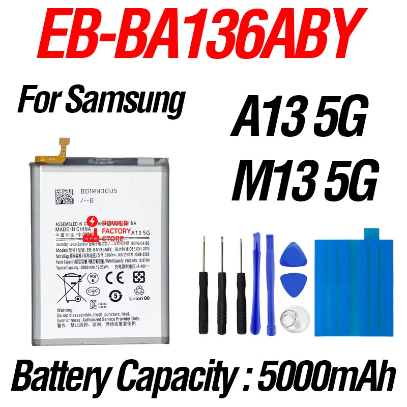 

Premium High Capacity Replacement Phone Battery | Brand-New for Samsung A5 A7 A8 A8+ A8S Feel2 A9 Pro 2018 A51 A70 A71 Series