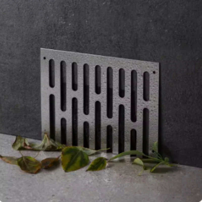 Drains Wall Corner for rooftop balconies Anti clogging and anti leaf Side wall corner floor drain filtration Stainless steel