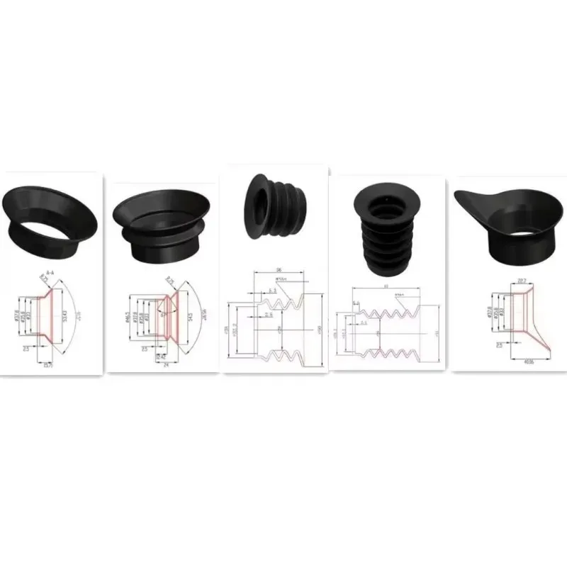 

1PC Night Vision Rubber Eye Cup PVS-18 NVG Tactical Replacement Shield Guards Microscopios Microscope Eyerphone