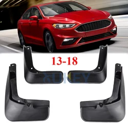 For Ford Fusion Mondeo 2013 2014 2015 2016 2017 2018 Set Molded Mud Flaps Splash Guards Mudguards Front Rear Fender