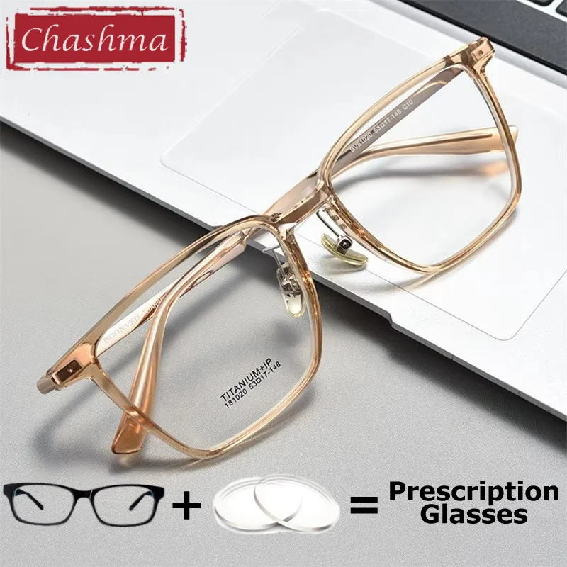 

Chashma мужские элегантные очки модные очки по рецепту готовые очки ацетатная оправа синий световой блок женские очки