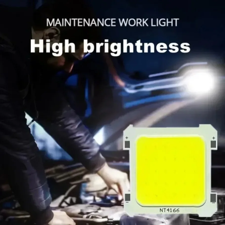 10 قطعة تيار مستمر 3 فولت مصدر ضوء الشمس رقاقة الضوء الأبيض COB مصباح LED المحمولة التخييم ضوء رقاقة متكاملة الأضواء لمبة الملحقات