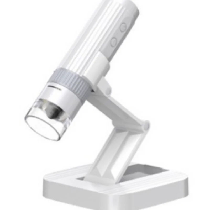 

Portable mobile phone digital microscope with telescopic bracket, 2-in-1 USB/WiFi magnifying glass