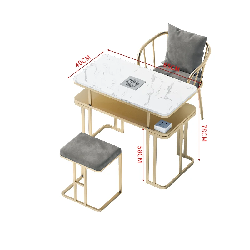 Professional Manicure Table Beauty Dressing Makeup Nail Tech Table Drawer Prosthetic Mesa De Manicure Salon Furniture LJ50MT