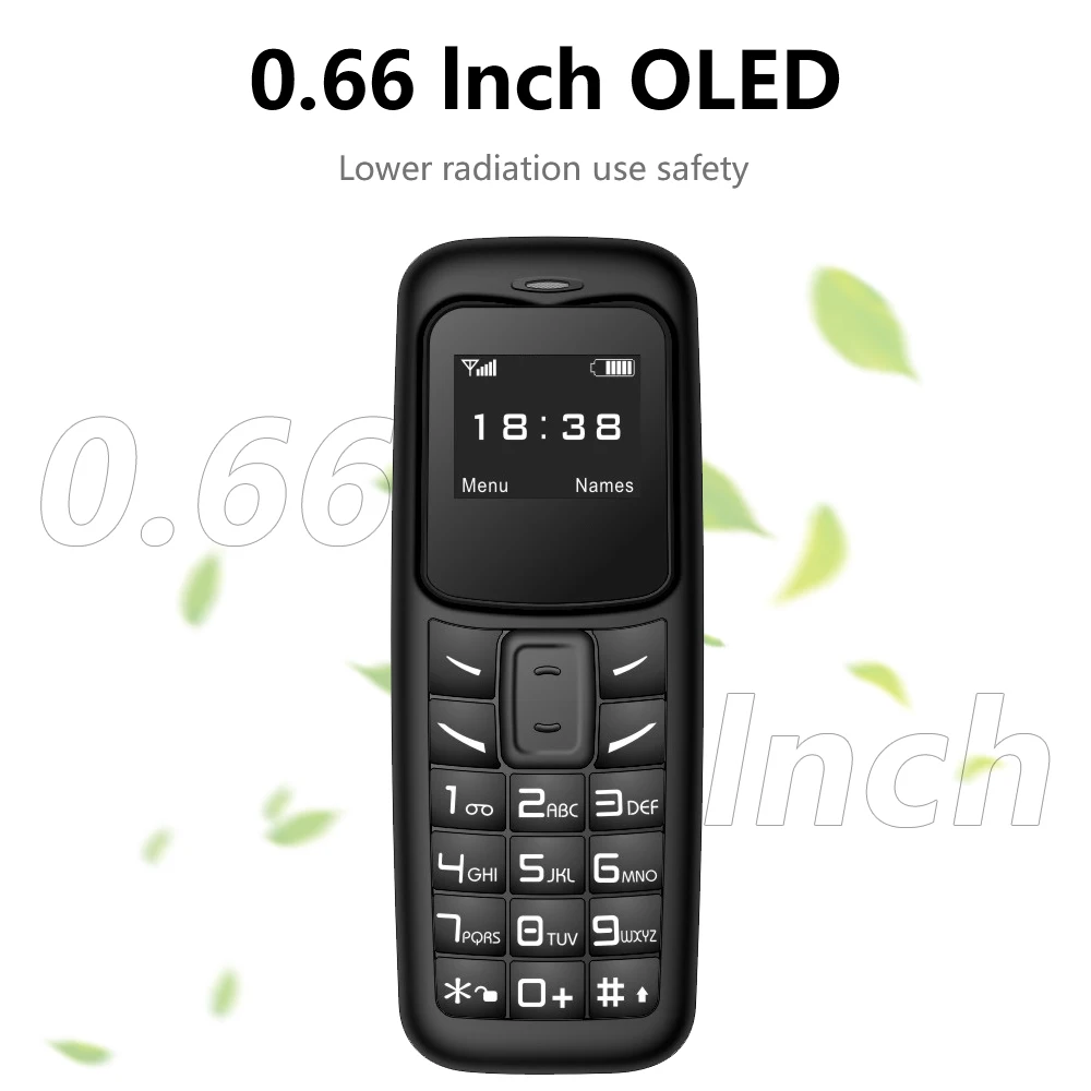 سيرفو 2G هاتف محمول صغير بلوتوث الطلب ماجيك صوت القائمة السوداء منخفضة الإشعاع سماعة رأس بخاصية البلوتوث هاتف محمول صغير متعدد اللغات