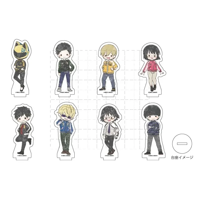 Игра Igarashi Chiaki Heiwajima Shizuo Orihara Izaya Masaomi, мини-фигурка куклы, аниме, акриловая подставка, модель, игрушка для косплея в подарок