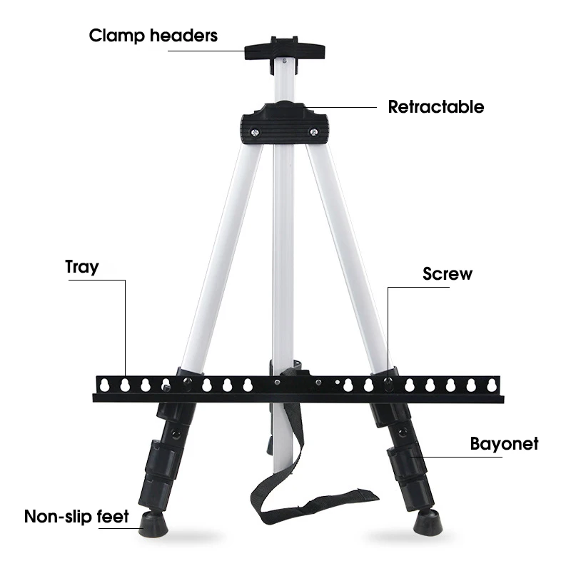 Thumbnail 2 - #18 Latest Adjustable Painting Easels Offers