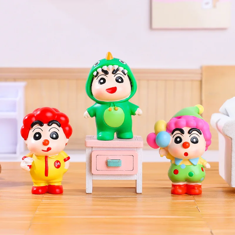 Crayon de dibujos animados Shin Chan, bolsa bonita y llamativa, caja ciega diaria de Shin Chan, decoración periférica de animación, regalo sorpresa
