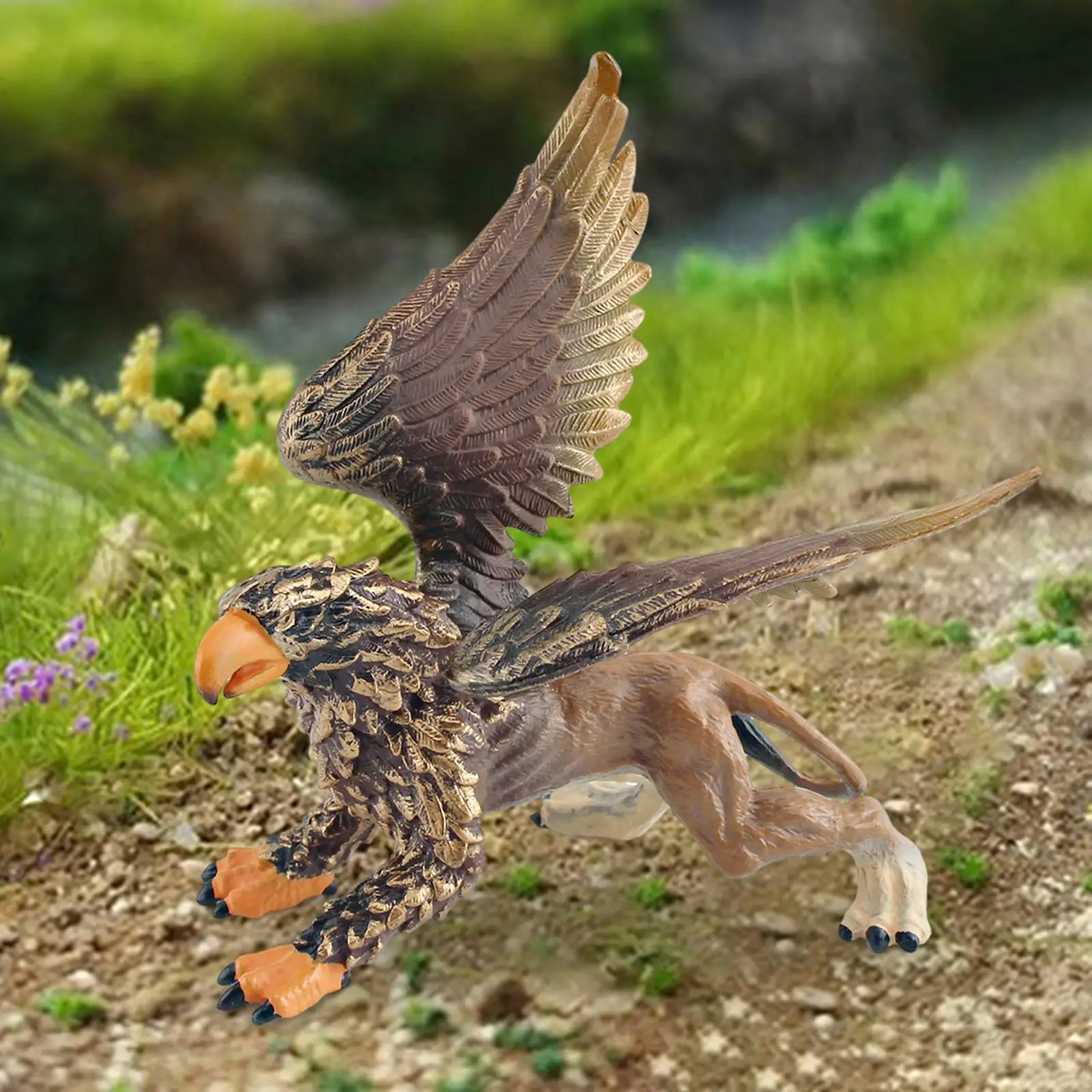 

Simulation Griffin Playset Fine Workmanship Collection Realistic Griffin Figurines for Party Favors Preschool Toy Teaching Kids