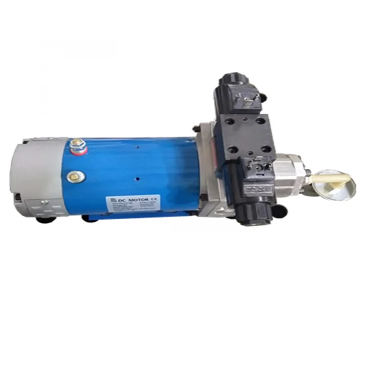 Mobile Portable Mini Power Units Hydraulic Power Pack Unit 220v 380v Dc 12 Volt 24v 48v Pump Motor Hydraulic Pump Station