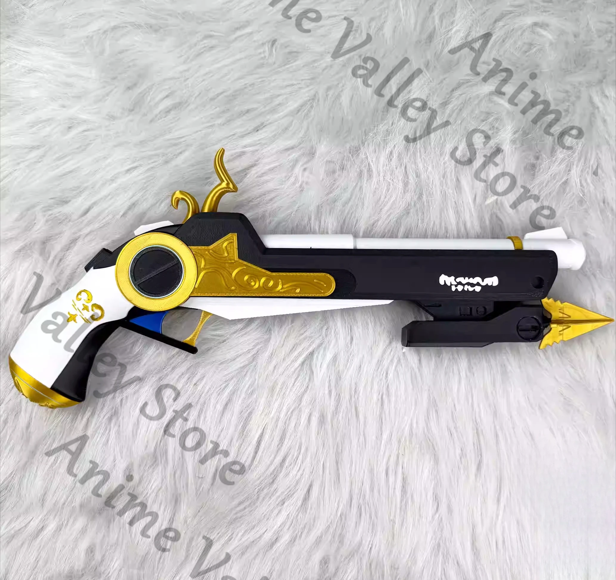 

Anime Wuthering Waves Brant Cosplay Handgun Model Prop Cartoon Guns Gimmegun Pistol Weaponry Equipment Hallowmas Props Gift