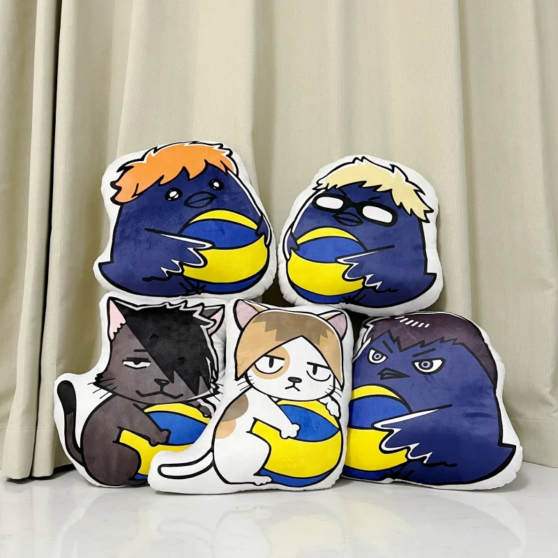 

Anime Haikyuu!! Kei Tsukishima Shoyo Hinata Tobio Kageyama Kozume Kenma Tetsurou kuroo Cosplay Cushion Pillow Plush Doll Pendant