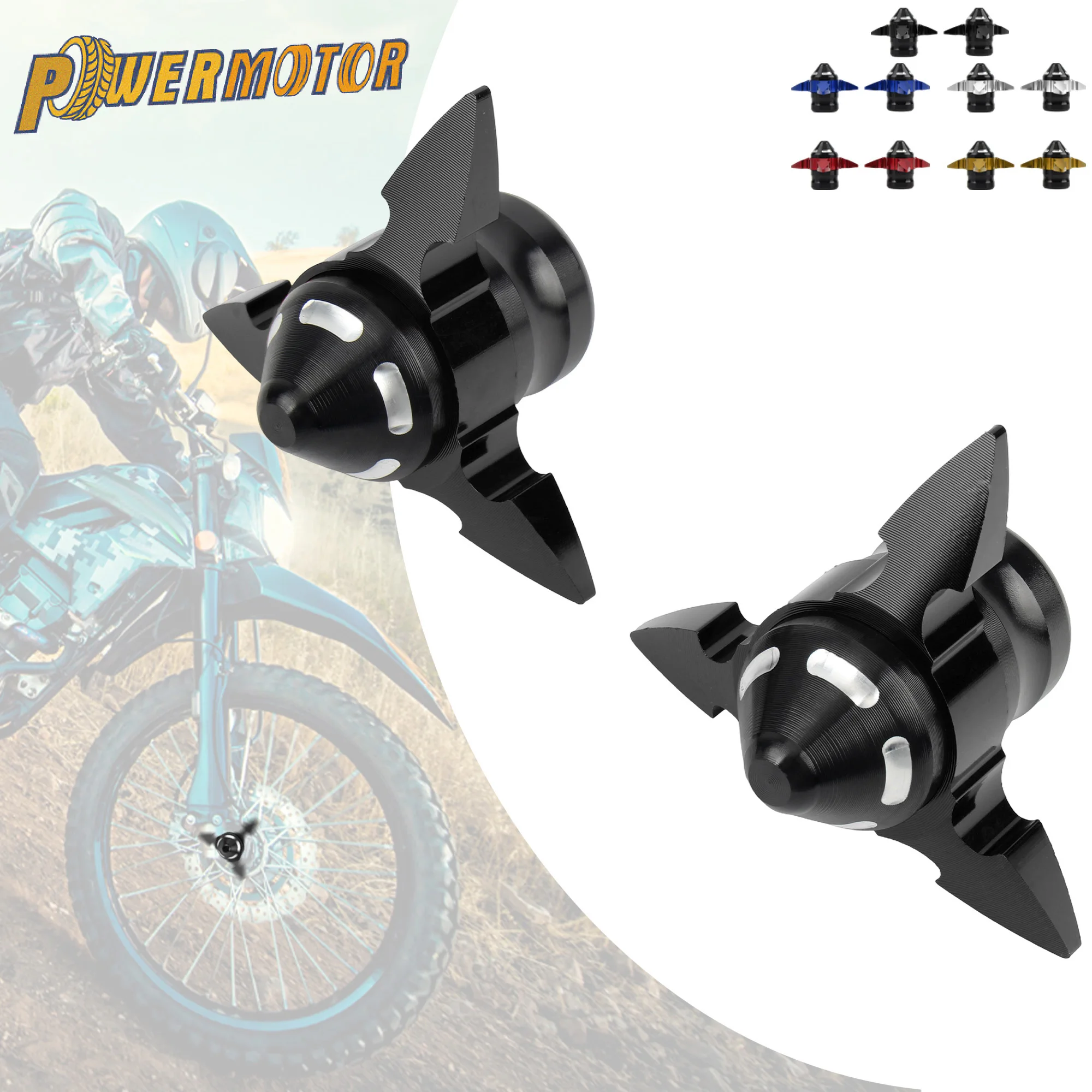 Motorrad Gabelschutz Dekorative Tassen Starke Festigkeit Anti Crash Dekorative Kappen Paar für KTM Yamaha Honda BMW Kawasaki Suzuki
