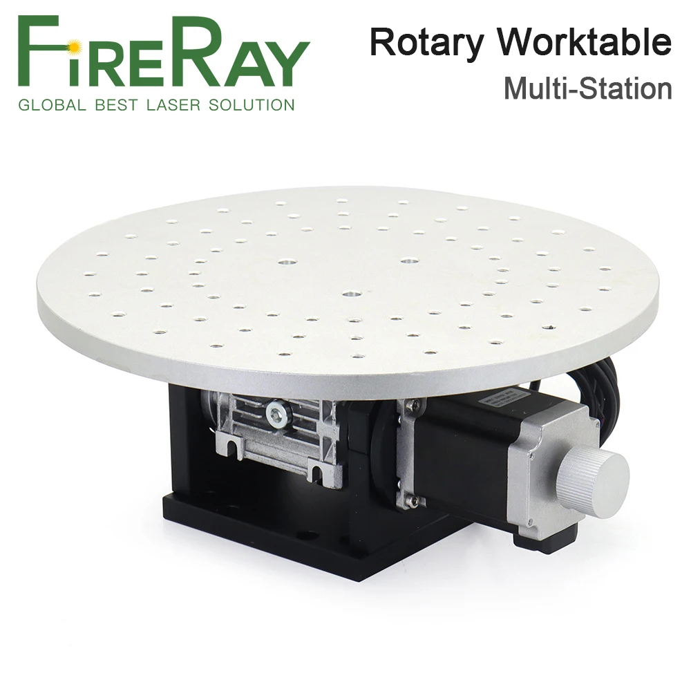 Fireray Multi-station Rotary Worktable for Fiber Laser Co2 Laser Makring Machine