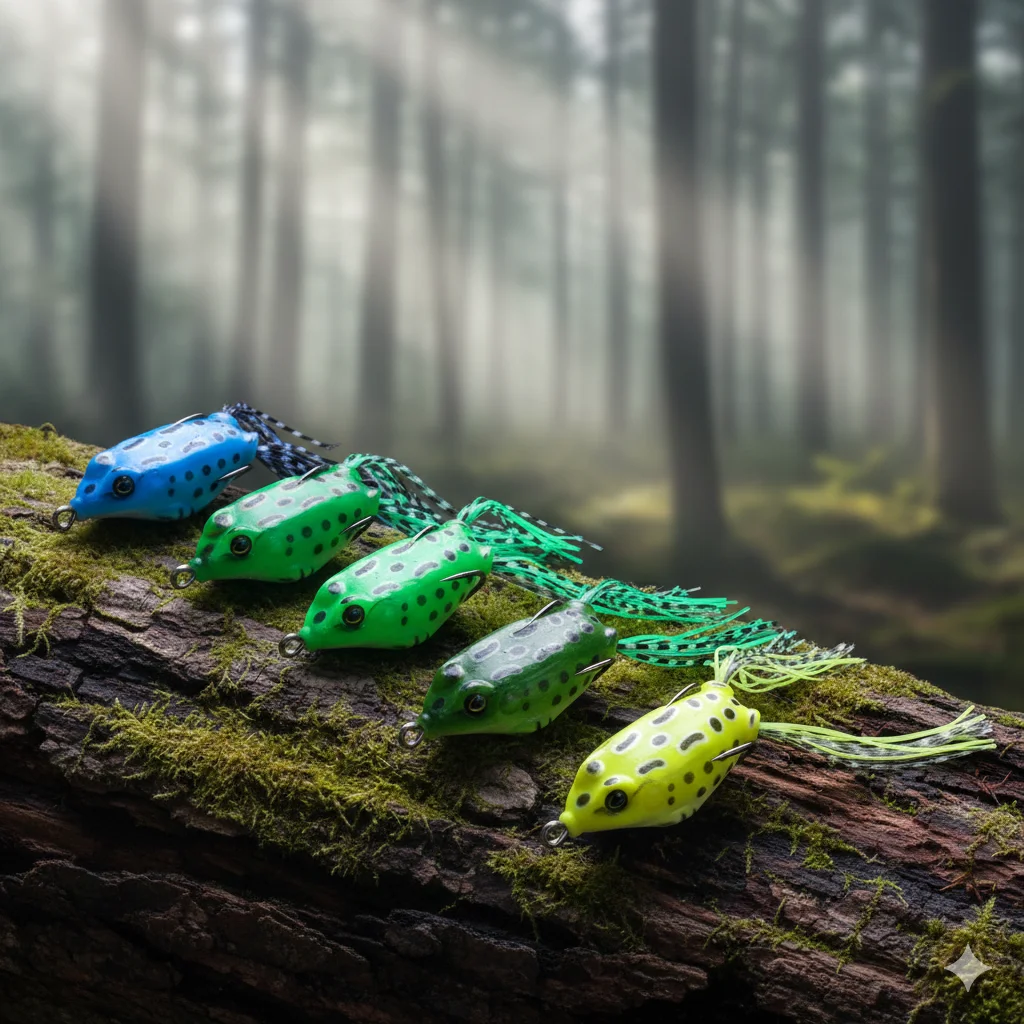 Señuelos rana silicona Thunder Frog – Anti-enredos para superficie - imagen 3