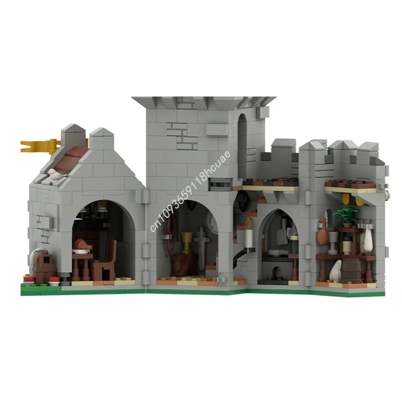 931pcs MOC Kastelen Toren Houden Kasteel Model Bouwstenen Bouw Monteren DIY Idee Kerstcadeau Onderwijs Speelgoed Baksteen