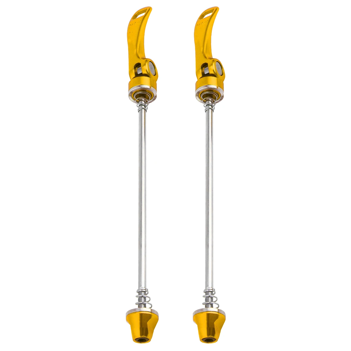 

1Pair Hub Quick Release Skewers Quality Material Road Bike Mountain Bike Accessory Practical Durable Small Size Portable