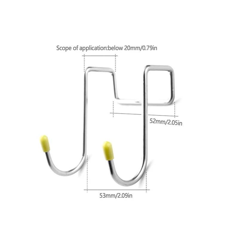 Haczyki Hak do drzwi W kształcie litery S Haczyk na ręcznik Haczyki do szafek ze stali nierdzewnej Kuchnia Szafki łazienkowe Organizacja przechowywania w domu Ogród