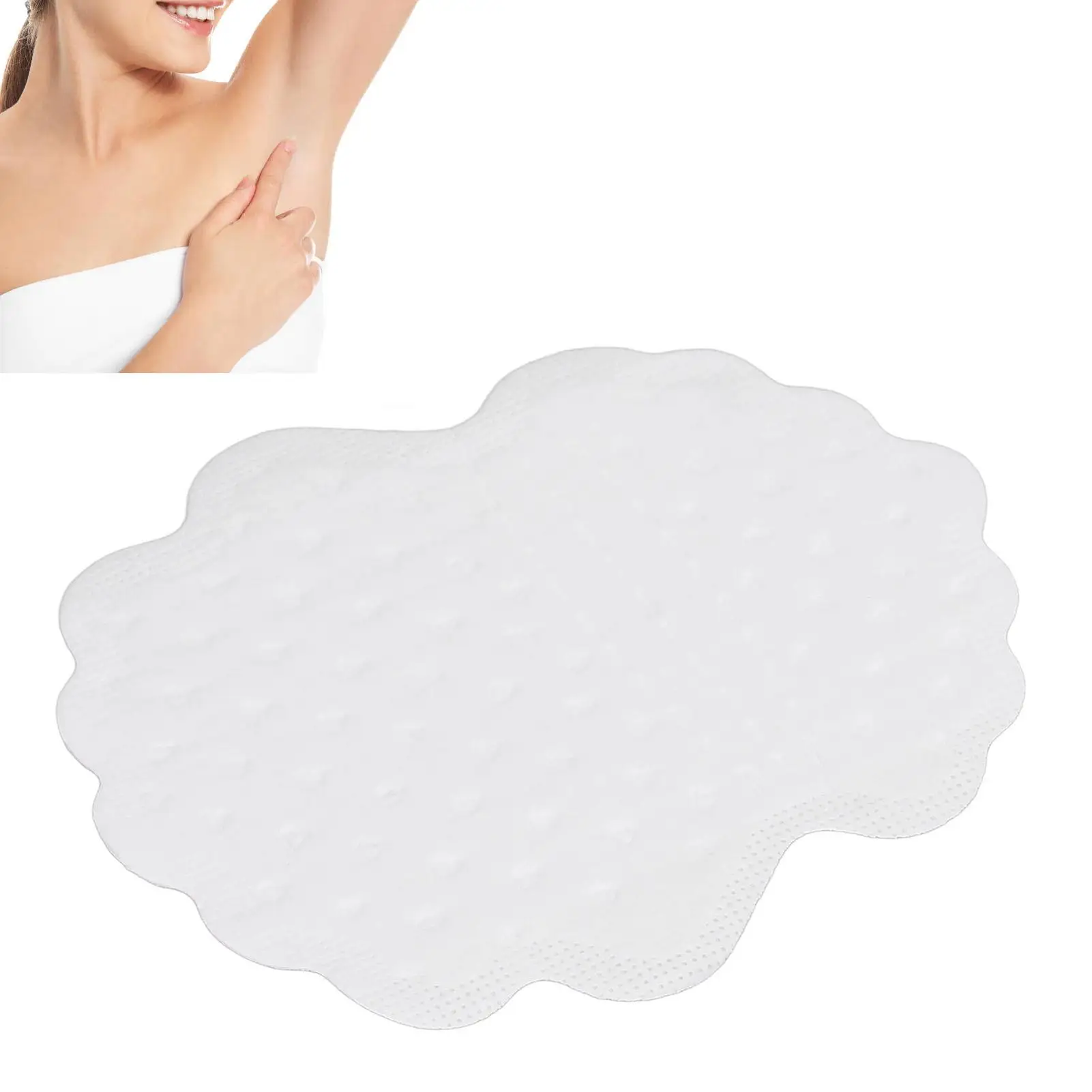 وسادات عرق ناعمة للاستعمال مرة واحدة تحت الإبط، عديمة الرائحة، مريحة، التصاق قوي، رقيقة للرجال والنساء #4