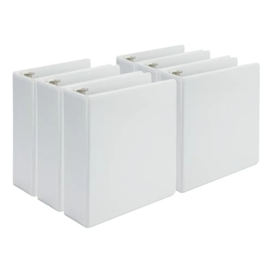 

Экономичный мини-блокнот на 3 кольцах, 2 дюйма, 9,1 x 8,5 дюймов, с круглыми кольцами, с антипригарным покрытием, с возможностью индивидуализации обложки, набор из 6 штук
