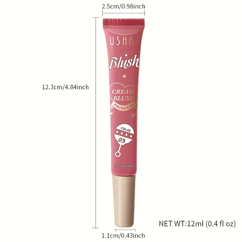 Beauty Liquid Blush Natural Liquid Contouring Face Blusher Lasting Waterproof Multi-purpose Facial Nourishing Blush Stick Cheek