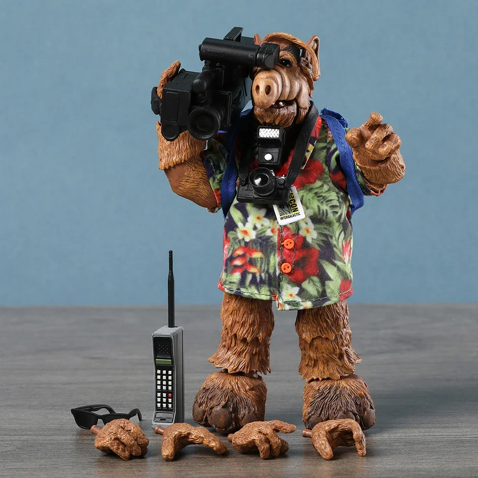 NECA SDCC 23 Exclusive Cosmic Con Alf PVC Action Figure Collectible Model Doll Gift