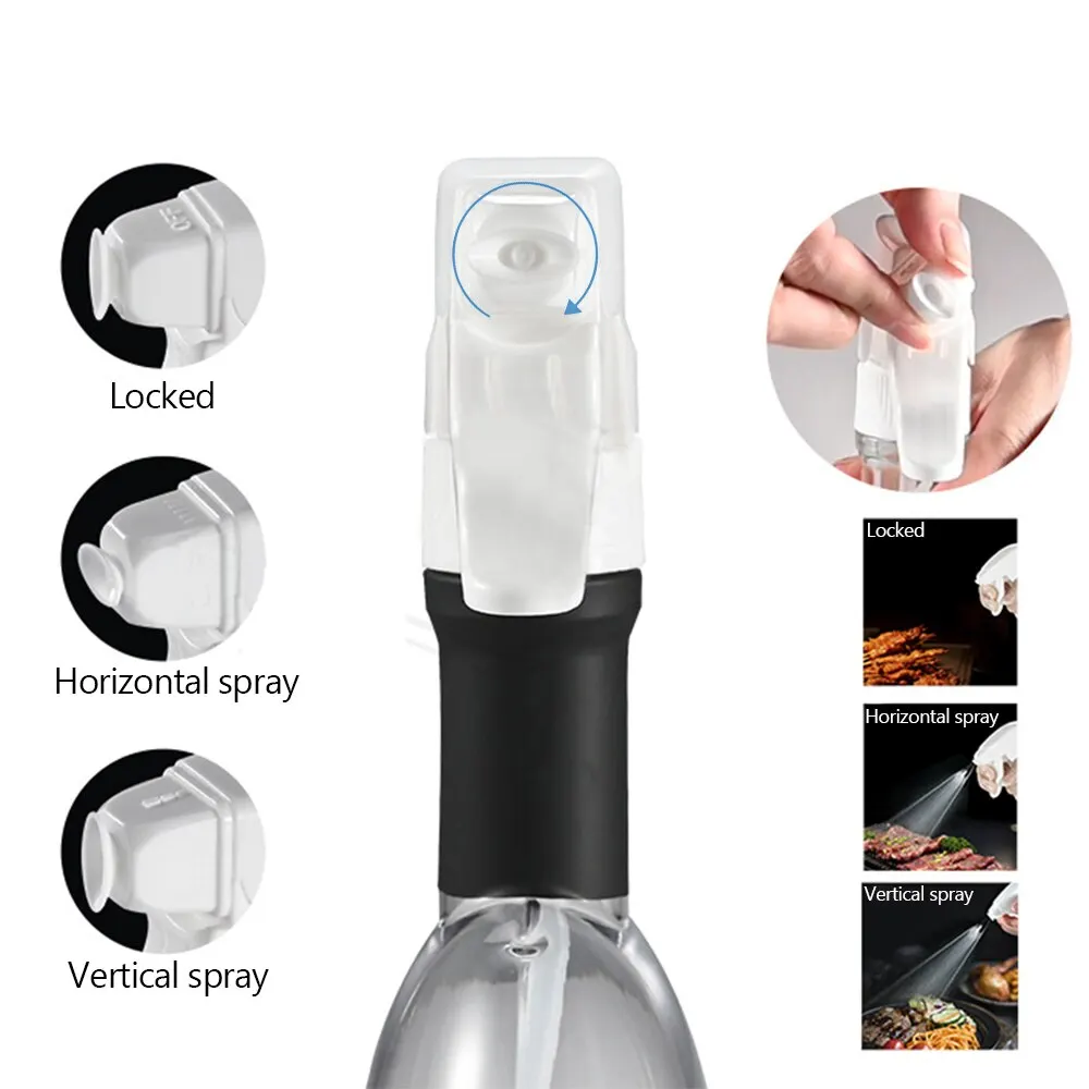 Olijfolie Spray Fles Canola Olie Spritzer Fles Voor Air Friyer Koken Baking Bq Olie Dispenser Salade Keukengereedschap