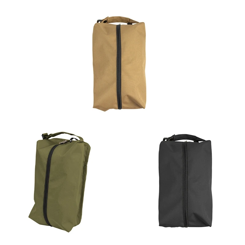 Portable Zipper Storage Bag Can Stores Shoes, Double Zippers Can Be Opened And Closed, And Can Be Hung And Fixed