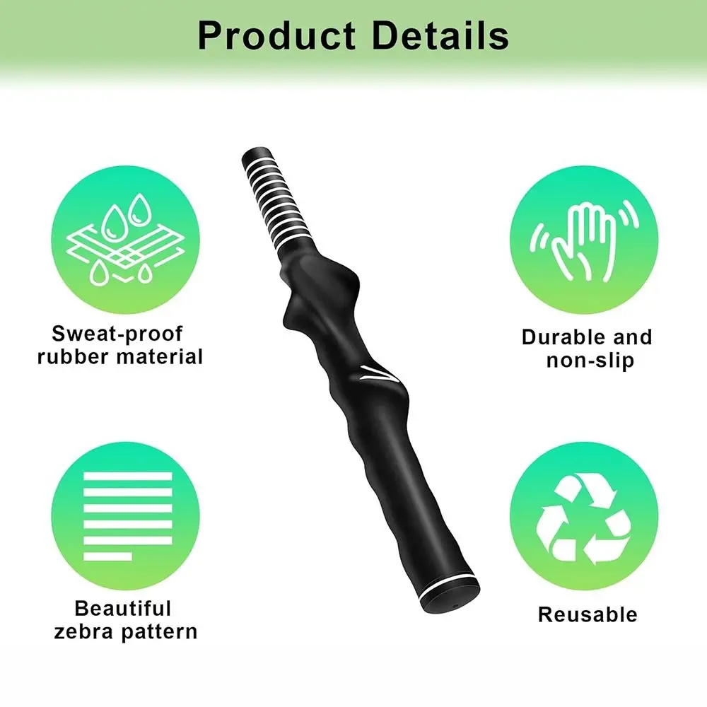 New Right-Handed Golf Swing Training Grip Left-Handed Universal Golf Trainer Grip Black Golf Grip Children Teenagers