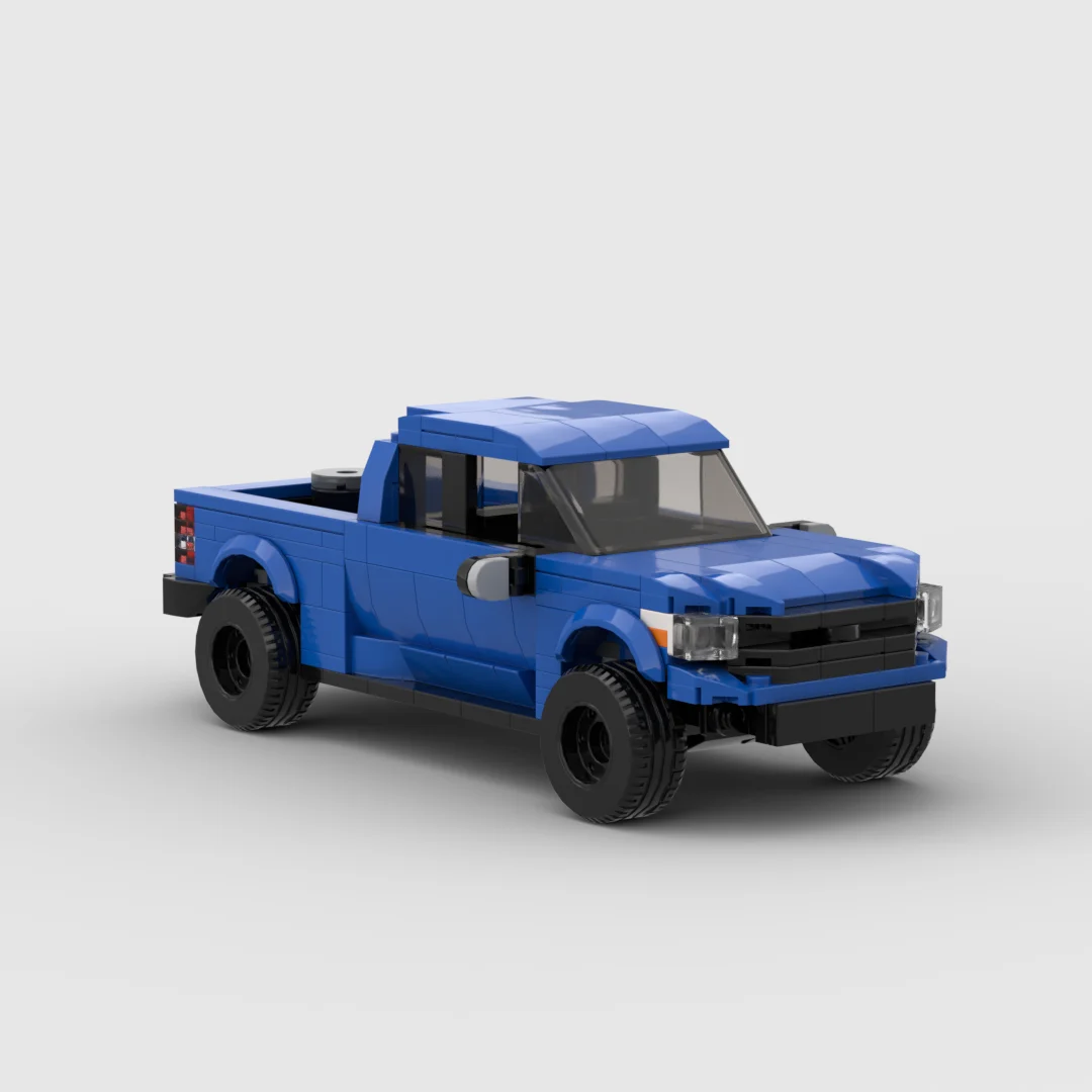 

MOC 393pcs Tundra Style 4x4 Pickup Truck Building Blocks Offroad Vehicle Speed Series Assembly Model for Adults Boy toys