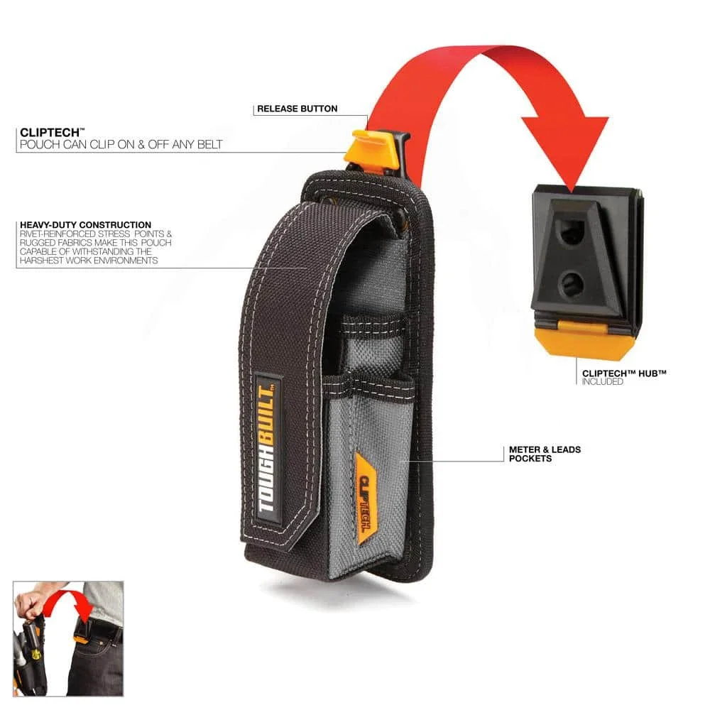 TOUGHBUILT Tool multifunctional quick hanging system electrical instrument tool bag TB-CT-34-B universal waist bag