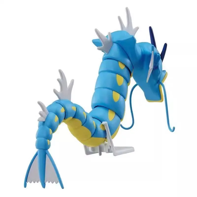 Bandai-Pokémon Gyarados Anime Action Figure, Modelo Original PVC, Montagem Simples, Ornamentos Colecionáveis, Modelo de Brinquedos, Presentes