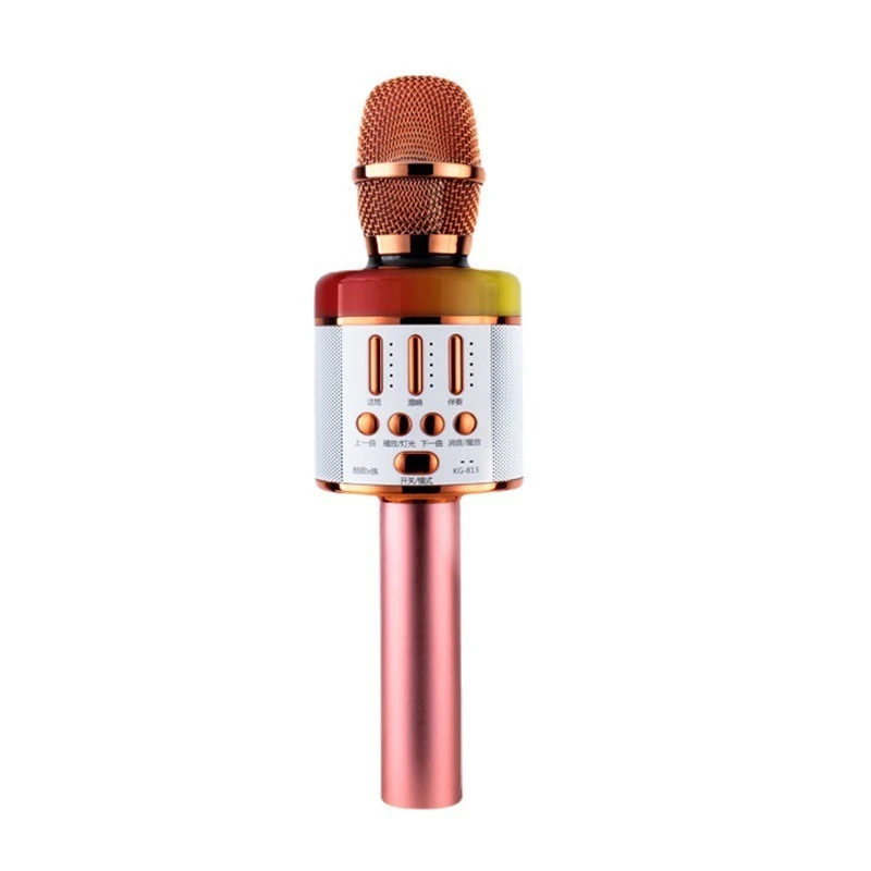 

Audio Microphone Integrated Wireless Bluetooth Home Outdoor Karaoke Pocket KTV