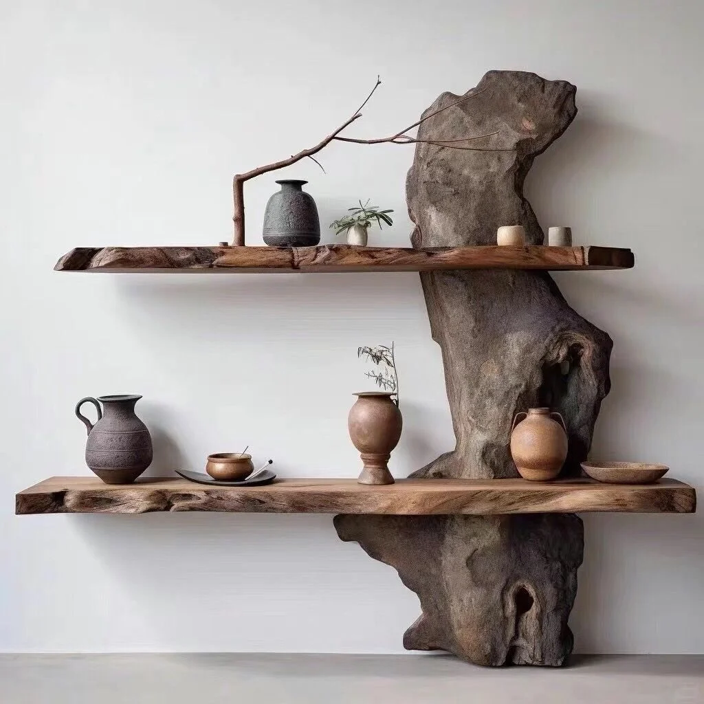 Bogu Shelf – Retro Solid Wood Chinese-Style Display & Storage Bookcase 5