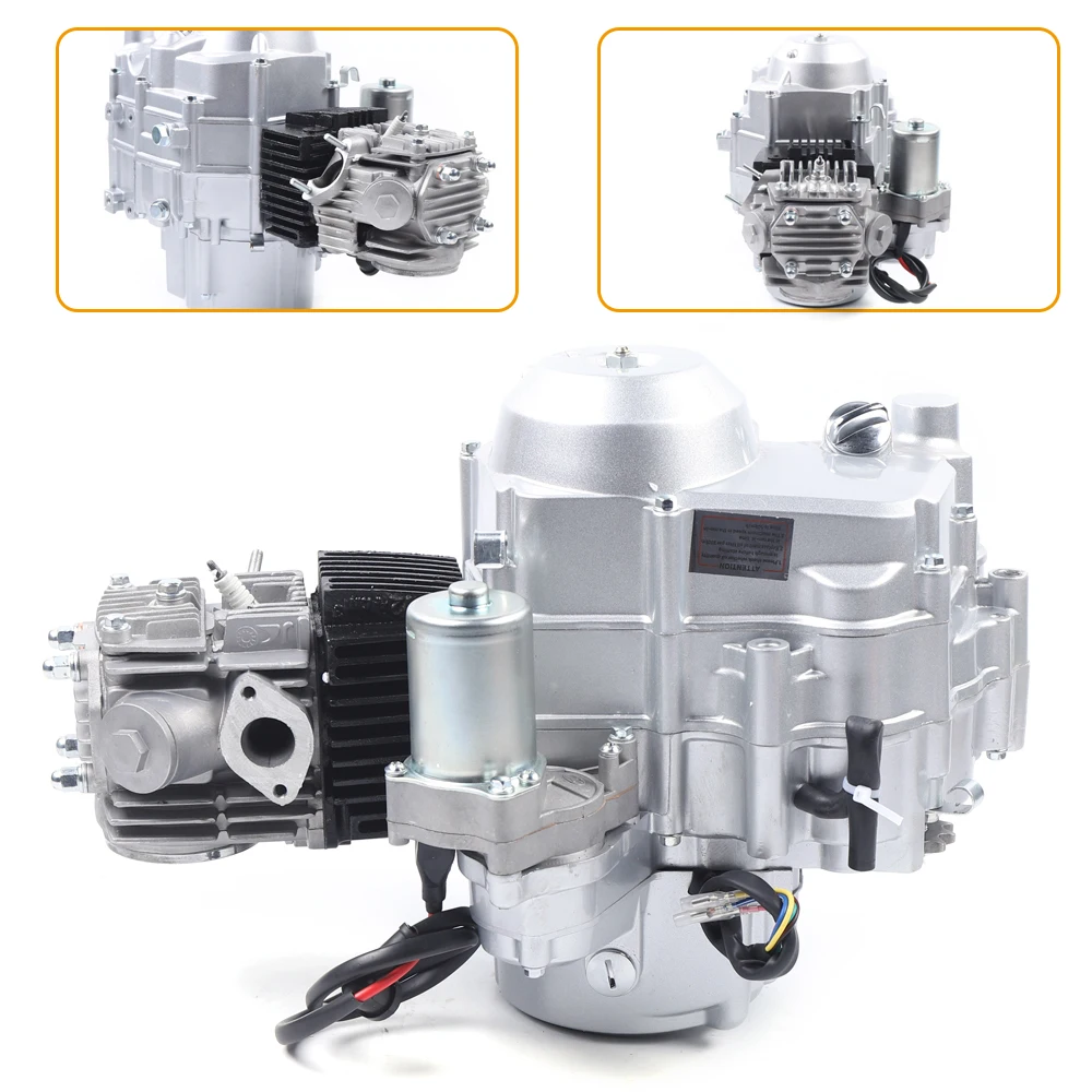 110cc 4 Stroke Engine Motor Auto Transmission Electric Starter for 50cc 70cc 90cc 110cc ATVs GO Karts