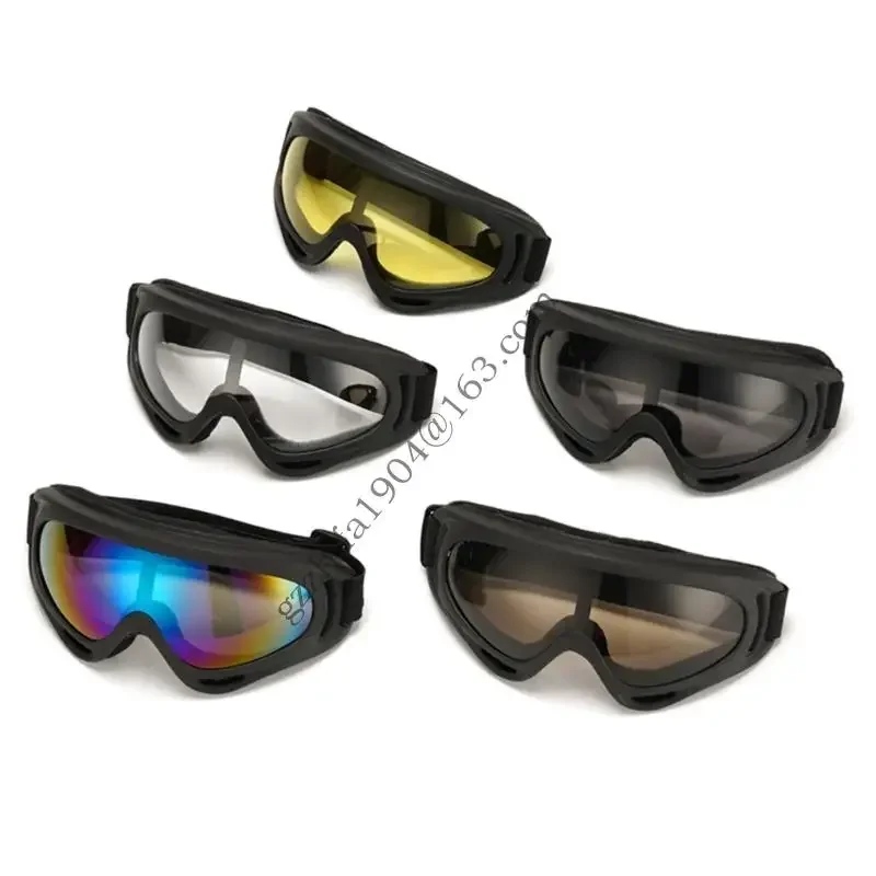 

High Visibility Snowmobile Glasses Goggles Impact Resistant PC Lens For Football Mountain Biking Snowmobile Activities