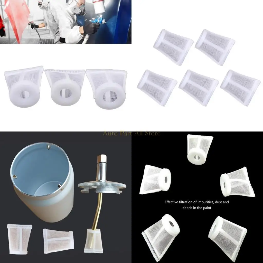 

J0MA 5pcs Filter Paint Machine Strainer Lower Painter Filter