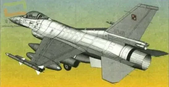 F16Cblock 52 Light Fighter Military Model 3D Paper Model DIY Hand-made Paper Model Pendulum Toy
