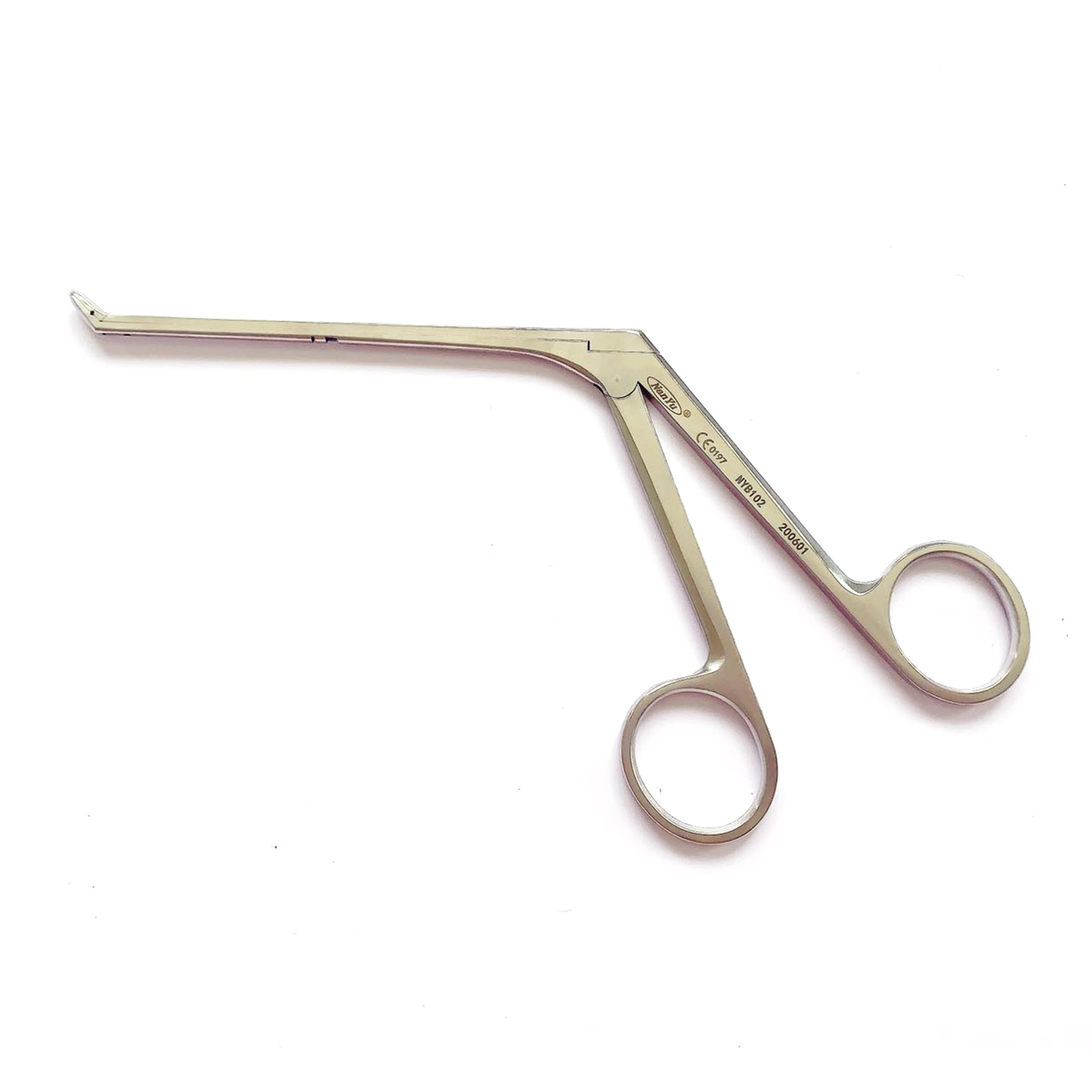 Nanyu High Quality Sinoscopy Nasal Tissue Forceps Ethmoid Rongeur ENT Surgical Instruments Manual Stainless Steel