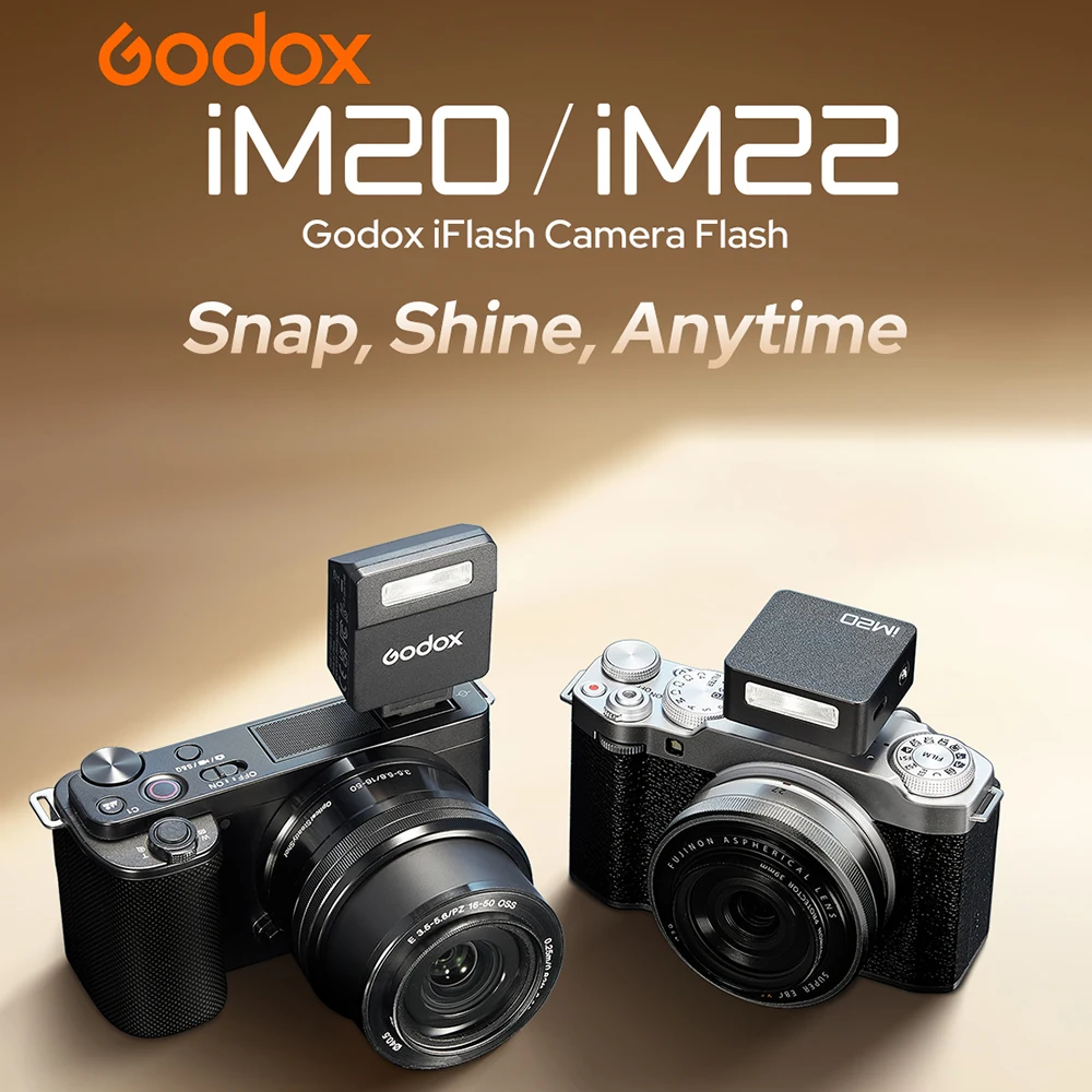 Godox IM20 IM22 TTL Мини-вспышка для камеры Компактная обувная вспышка для камеры Sony для Canon Nikon Fuji Olympus Panasonic Godox IM20 IM22 TTL Мини-вспышка для камеры Компактная обувная вспышка для камеры Sony для Canon Nikon Fuji Olympus Panasonic