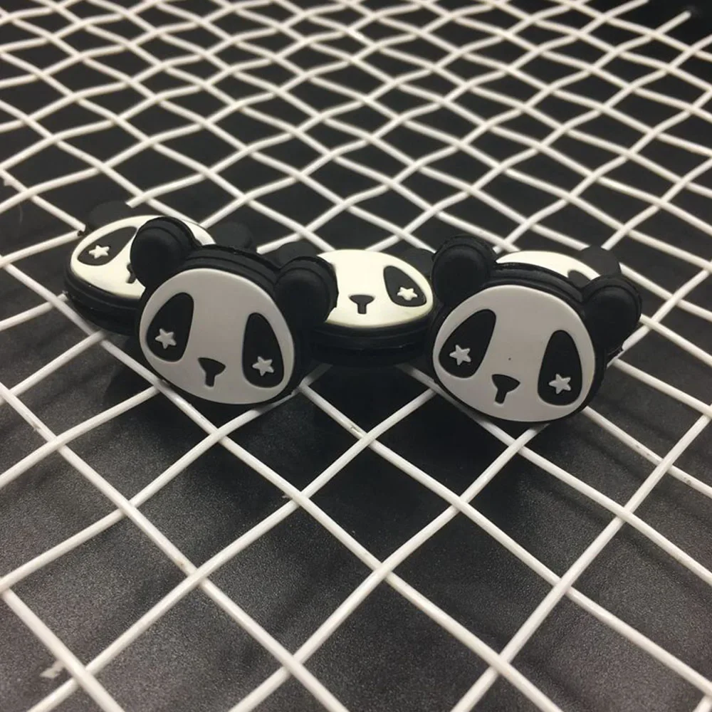 テニスラケットショックアブソーバー新しいかわいい漫画動物耐衝撃シリコーンスカッシュラケットダンパースポーツアクセサリー