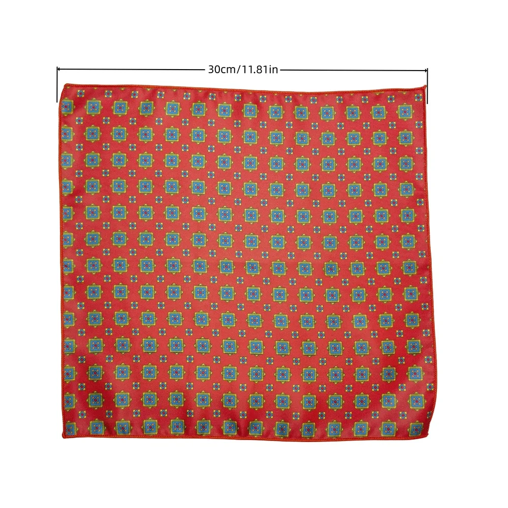 الرجال العلاقات الحريرية مجموعة مع جيب مربع منقوشة الأزهار بيزلي 9 سنتيمتر/3.54in ربطة العنق ارتداء اليومي قميص دعوى Cravat حفل زفاف هدية