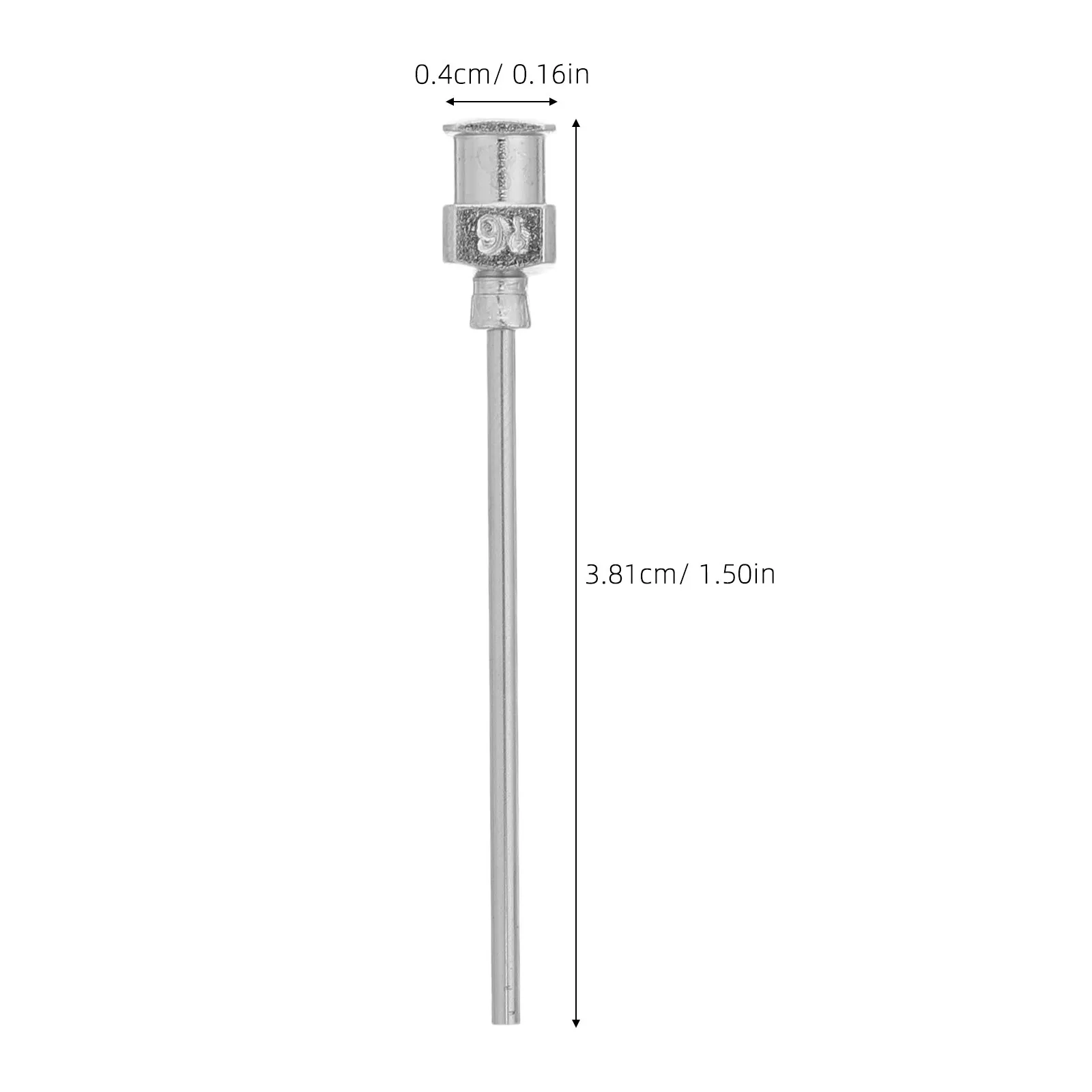 12Pcs Stainless Steel Dispensing Needle Tips 16G Luer Lock Blunt Tip Glue Dispensing Needle Applicators for Lab Solder Paste Ink